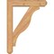 Ekena Millwork Funston Craftsman Smooth Bracket w/ Offset Brace, Western Red Cedar, 5 1/2"W x 24"D x 32"H BKT0604X24X32FST04SWR - alternate 2